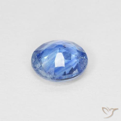Dianita Azul escuro médio Natural 0.85ct, Redondo, SI