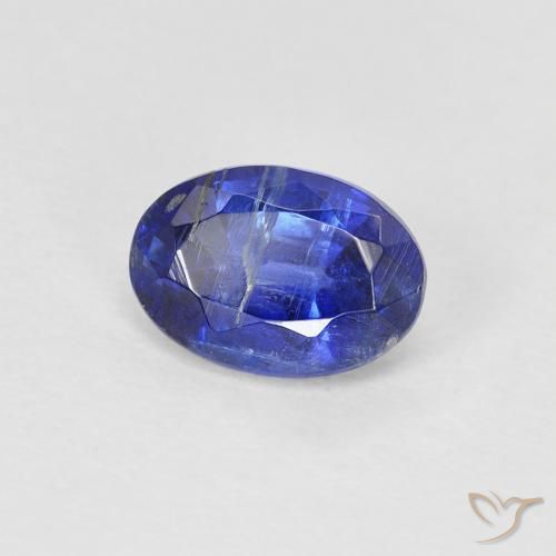 Dianita Azul profundo Natural 1.00ct, oval, SI
