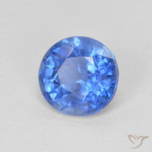 Dianita Azul claro Natural 1.09ct, Redondo, SI