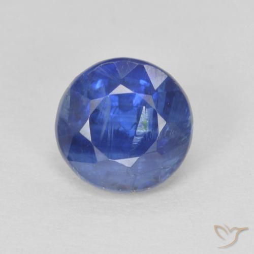 1.32ct Natural Azul profundo Dianita, Redondo, SI