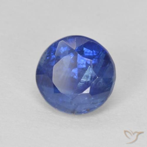 Dianita Azul profundo Natural 1.32ct, Redondo, SI