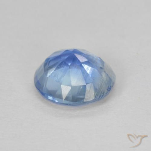 Dianita azul marinho claro Natural 0.95ct, Redondo, SI