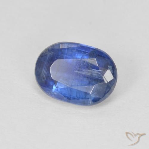 Dianita Azul escuro Natural 1.04ct, oval, SI