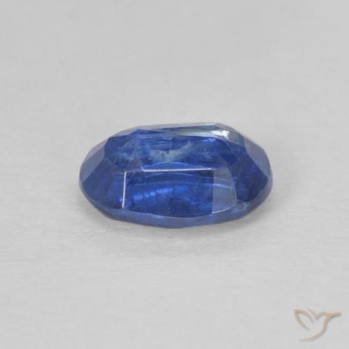 Dianita Azul escuro Natural 1.01ct, oval, SI