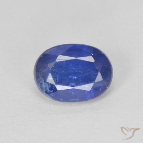 1.10ct Natural Azul verdadeiro Dianita, oval, SI