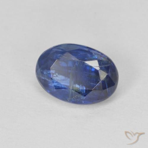 Dianita Azul escuro Natural 1.21ct, oval, SI