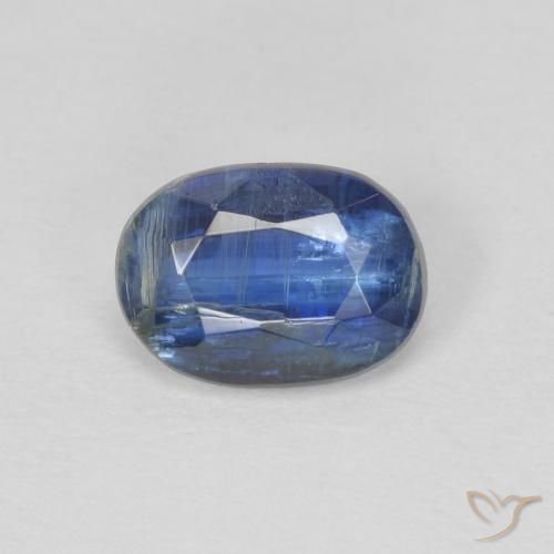 1.05ct Natural Azul profundo Dianita, oval, SI