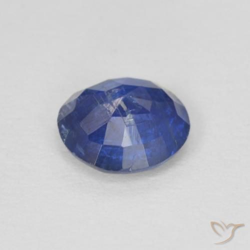 Dianita Azul profundo Natural 0.88ct, Redondo, SI