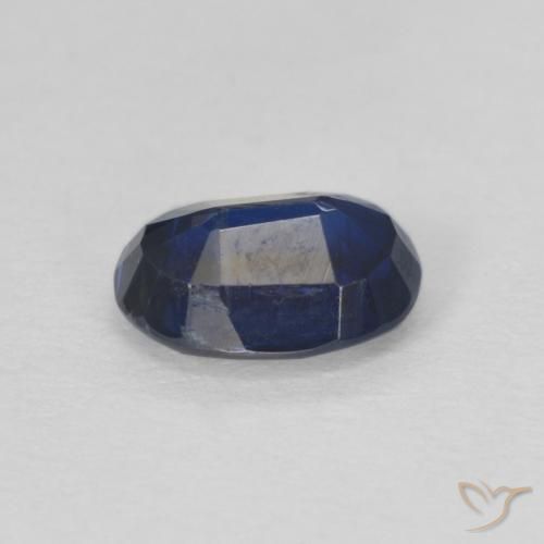 Dianita Azul escuro Natural 1.02ct, oval, SI