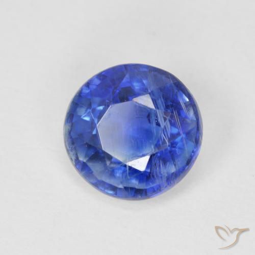 Dianita Azul profundo Natural 0.85ct, Redondo, SI