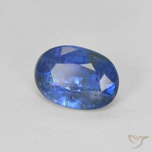 Dianita Azul profundo Natural 1.07ct, oval, SI