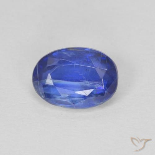 1.02ct Natural Azul profundo Dianita, oval, SI