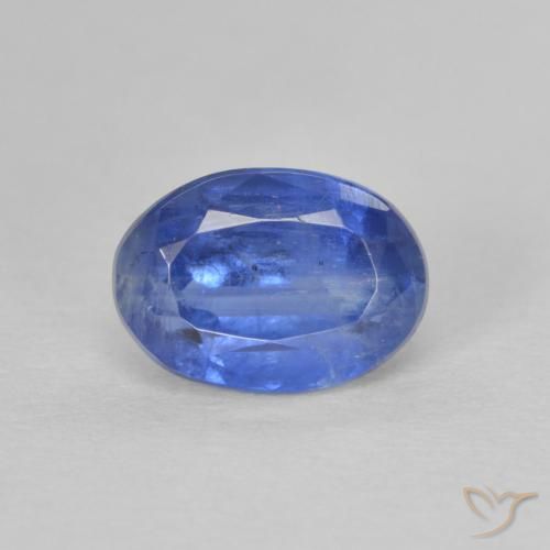1.17ct Natural Azul profundo Dianita, oval, SI
