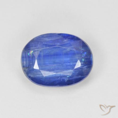 2.84ct Natural Azul profundo Dianita, oval, SI