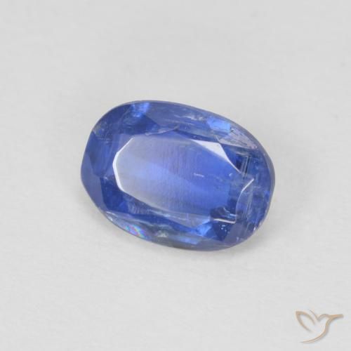 Dianita Azul escuro Natural 0.91ct, oval, SI