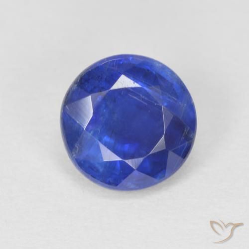 1.12ct Natural Azul-marinho Dianita, Redondo, SI