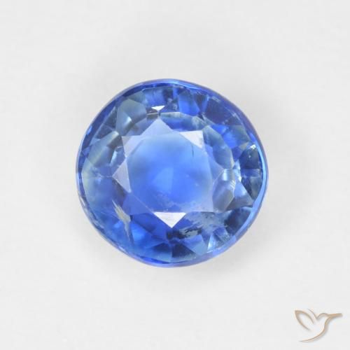 1.04ct Natural Azul verdadeiro Dianita, Redondo, SI