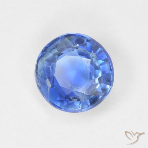 Dianita Azul verdadeiro Natural 1.04ct, Redondo, SI