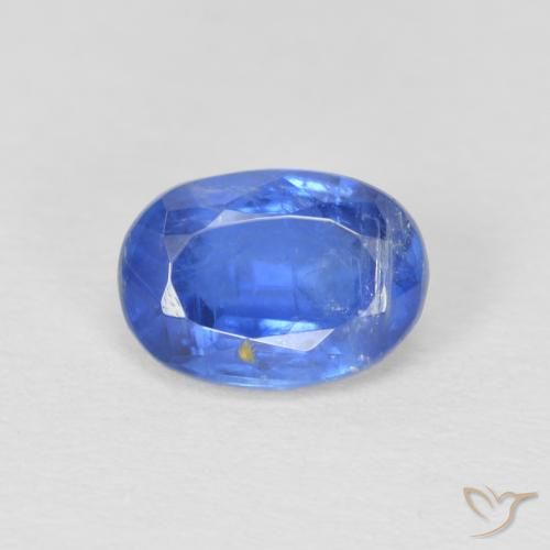 1.02ct Natural Azul marinho médio Dianita, oval, SI