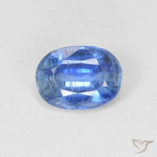 0.99ct Natural Azul-marinho Dianita, oval, SI, Photo A
