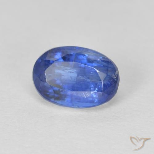 1.36ct Natural Azul profundo Dianita, oval, SI