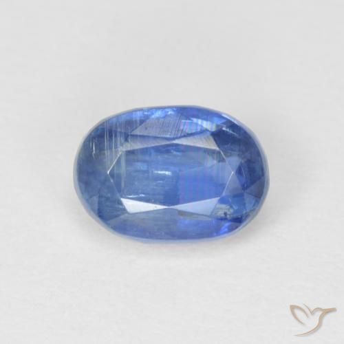 1.26ct Natural azul marinho claro Dianita, oval, SI