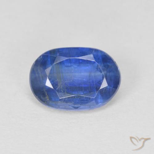 1.01ct Natural Azul verdadeiro Dianita, oval, SI