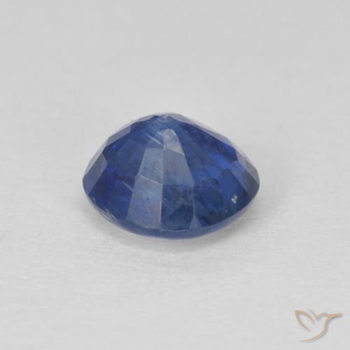 Dianita Azul profundo Natural 1.09ct, Redondo, SI