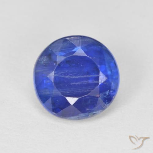 1.32ct Natural azul intenso Dianita, Redondo, SI