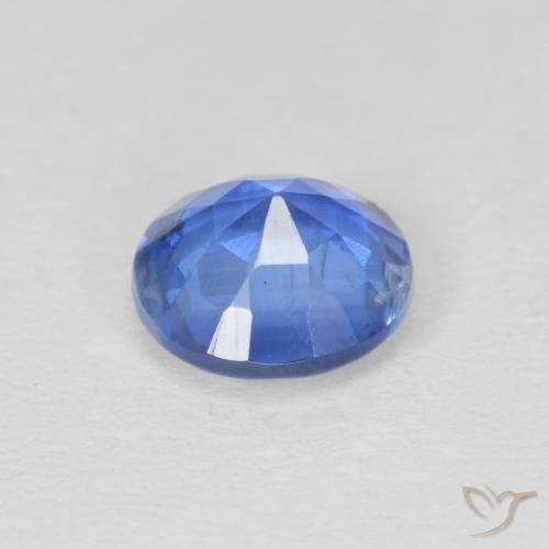 Dianita azul marinho claro Natural 0.97ct, Redondo, SI