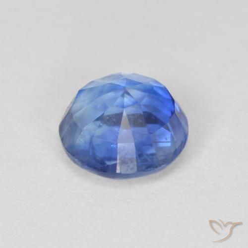 Dianita azul marinho claro Natural 1.21ct, Redondo, SI