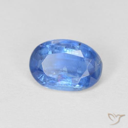 Dianita azul marinho claro Natural 1.00ct, oval, SI