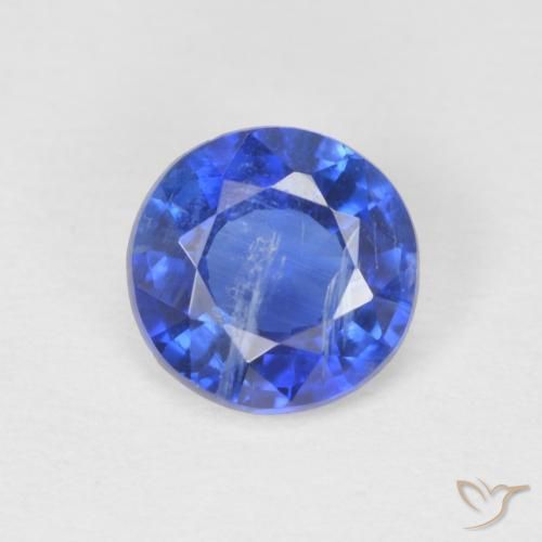 0.79ct Natural Azul verdadeiro Dianita, Redondo, SI