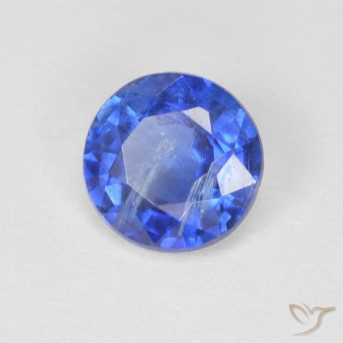 Dianita Azul verdadeiro Natural 0.79ct, Redondo, SI