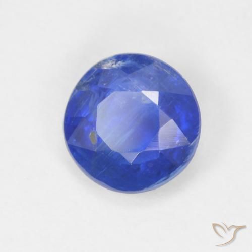 Dianita azul vivo Natural 1.01ct, Redondo, SI