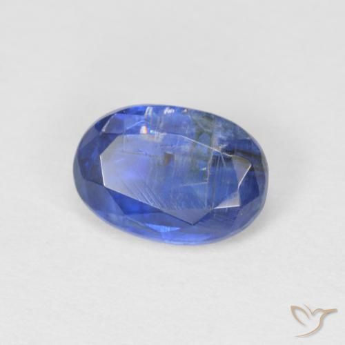 Dianita Azul escuro Natural 1.07ct, oval, SI