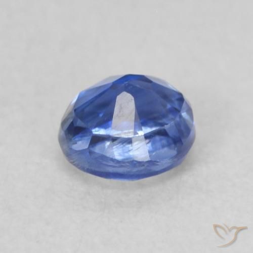Dianita Azul escuro Natural 0.36ct, Redondo, VS