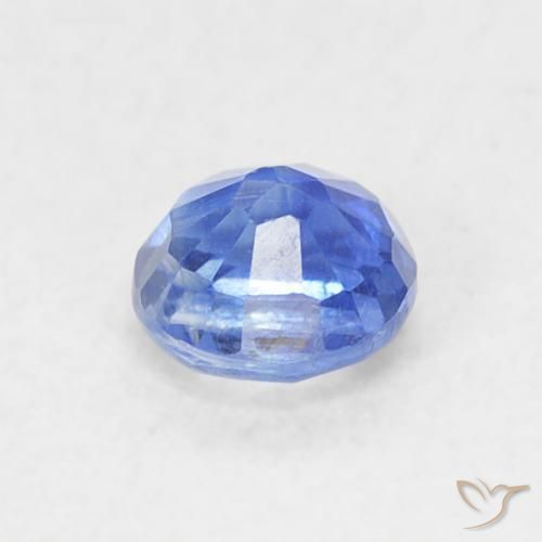 Dianita azul marinho claro Natural 0.30ct, Redondo, VS
