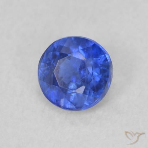 Dianita Azul Azure Profundo Natural 0.29ct, Redondo, VS