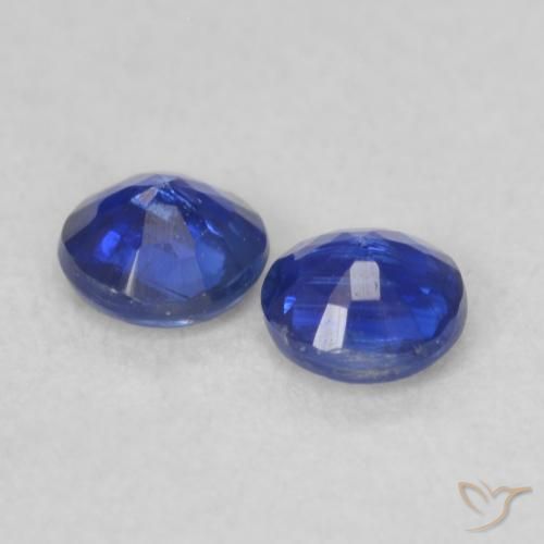 Pedras preciosas de Dianita Azul profundo natural de 0.48 ct, Redondo, VS-SI