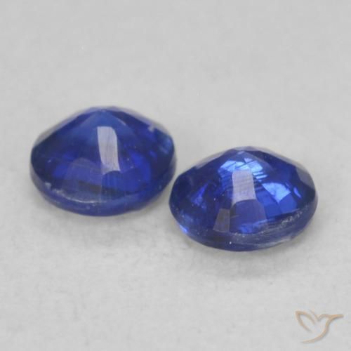 Pedras preciosas de Dianita Azul-marinho natural de 0.45 ct, Redondo, VS-SI