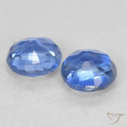 Pedras preciosas de Dianita Azul profundo natural de 0.57 ct, Redondo, VS-SI