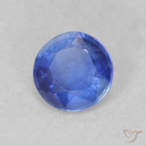 Dianita Azul profundo Natural 0.29ct, Redondo, VS