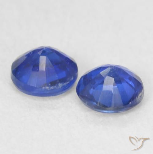 Pedras preciosas de Dianita Azul-marinho natural de 0.48 ct, Redondo, VS-SI