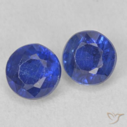 Pedras preciosas de Dianita Azul-marinho natural de 0.67 ct, Redondo, VS-SI