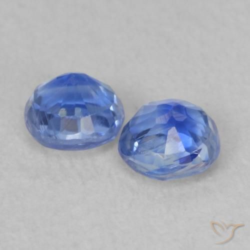 Pedras preciosas de Dianita Azul escuro natural de 0.52 ct, Redondo, VS-SI
