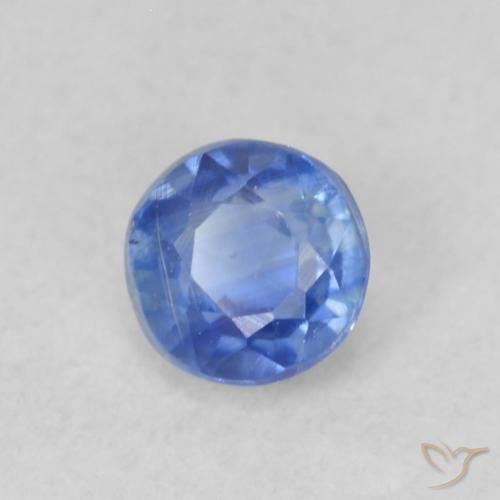 Dianita Azul claro Natural 0.35ct, Redondo, VS