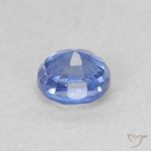 Dianita azul marinho claro Natural 0.35ct, Redondo, VS