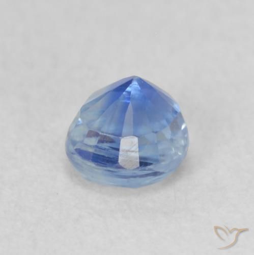 Dianita azul marinho claro Natural 0.36ct, Redondo, VS