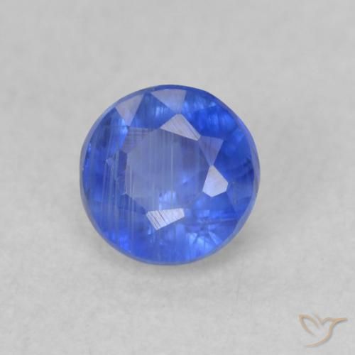 Dianita Azul verdadeiro Natural 0.38ct, Redondo, VS
